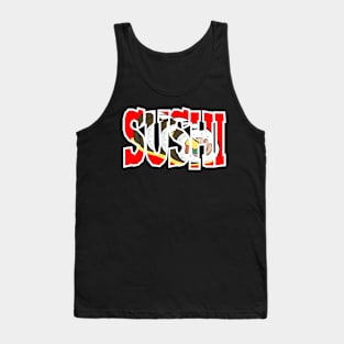 Sushi Comic Raw Fish Buy Japanese Birthday Gift Shirt Tank Top